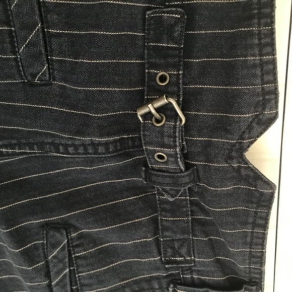 Free People Black Pinstripe Trousers - Picture 4 of 4